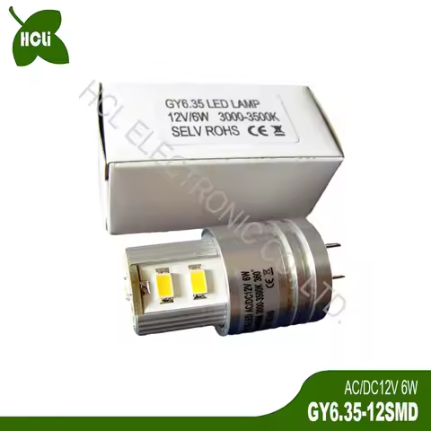 Hot Sales 6W AC/DC12V GY6 GY6.35 G6.35 G6 G5 G4 Led Bulb Interior LED Lighting Reading Light Chandel