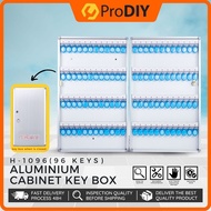 HVILOG H-1096 96PCS KEY BOX ALUMINIUM CABINET SAFETY KEY STORAGE BOX