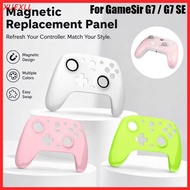 XUEXII Replacement Faceplate, Hard PC Screwless Front Shell Cover,  Shockproof Magnetic Game Control