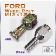 Ford Wheel Bolt Right E1400-1510R E2200-1510R Mazda Econovan E1400 Maxi Van Kereta Bas Mini Skrew Screw Nat Nut Rim
