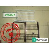 WM-444R 4 Tier Storage Rack/Display Rack/ Multi Purpose Rack/ rak dapur/ metal rack/ rak baju