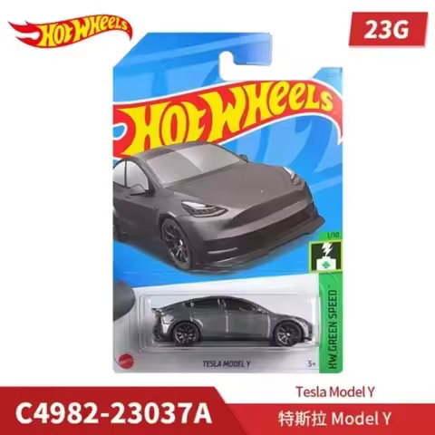 Original Hot Wheels Tesla Model S Roadster Miniature Cars Hoteelws Cars Diecast Model Car Hotweheels
