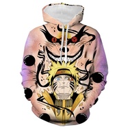 Hoodie Anime Graphic Pattern 3D Hoodie Men Spring Clothing Girls Baby Boy Clothes Casual Sweater Jac