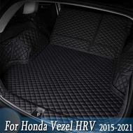 พรมเช็ดเท้าท้ายรถสำหรับทุกสภาพอากาศไลเนอร์กระบะ Error Vezel HRV HR-V 2015 2016 2017 2018 2019 2020 2021