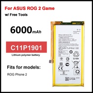 แบตเตอรี่🔋สำหรับ ASUS ROG 2เกม/ (C11P1901) ZS660KL I001DB ความจุแบตเตอรี่ 6000MAh