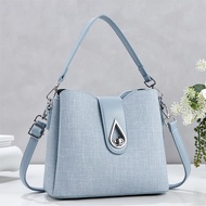 Fashionable High-value Macaron Handbag Capacity Shoulder Bag Flow Diagonal Bag