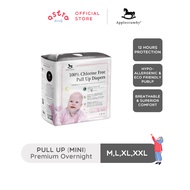 Applecrumby Prem.Overnight  Diapers(Mini)Pull Ups