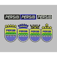 HP-R12 PERSIB LOGO PATCH 5 CROWN TEXT SERIES EMBROIDERY ACCESSORIES BET/ EMBLEM