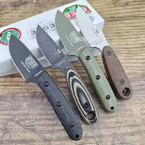 ESEE IZULA/ PACAYA Outdoor Fixed Knife for Picnic & Field Backpack Camping Multifunctional Portable 