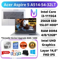 LAPTOP GAMING MURAH Acer Aspire 5 A514-54-32LT i3-1115G4 | Ram 12GB |