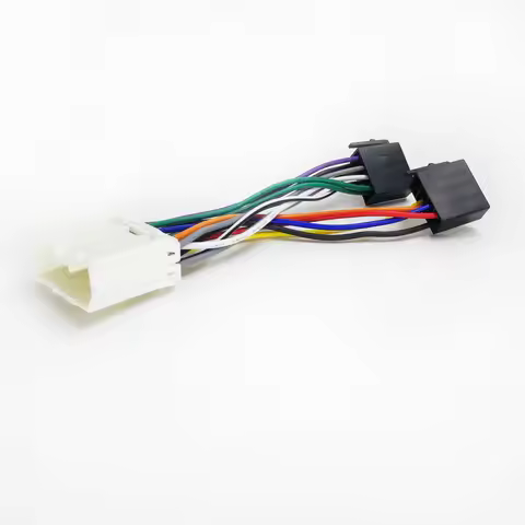 Biurlink Car Radio ISO Wiring Harness Cable Loom for Mitsubishi Colt Magna Mirage Nimbus Outlander P