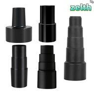 ZELTH 5Pcs Shop Vac Hose Adapter, Black 32mm To 35mm; 32mm To 38mm, 32mm To 45mm Vacuum Hose Adapter
