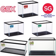 GEX Marina Black with cover (S/M/L) GEX Marina Aquarium Glass Tank 60CM without cover (BK600/LOW/SLI