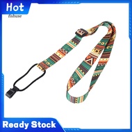 KDFH- Adjustable Colorful Printing Ukulele Strap Belt with Hook Guitar Accessories