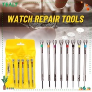 TEALY 5pcs/set Clock Watch Tools  Band Link Pin Accessories Watch Repair Tool