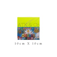 Asturo 10x10 Folding Paper - Asturo Origami Paper 10 x 10 Contents 50 Sheets