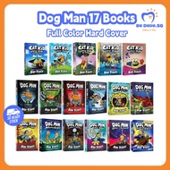 [SG]Dog Man Full Color Hardcover 19 Books Collection( Dog Man + Cat Kid ) Children book comics books