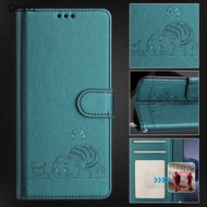 PU Flip Case for Samsung Galaxy A35 A34 A26 A25 A24 A23 A22 A22S M23 F42 F23 card slot wallet Little