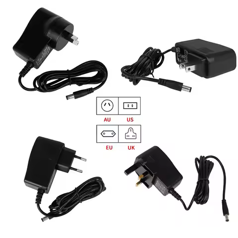 Electric Guitar Effect Pedal Supply Plug DC 9V Adapter 1200mAh Power Adapter Cable Adapter Power Sup