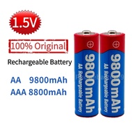 New AA 9800 mAh Alkaline1.5V Rechargeable Battery For Clock Toys Camera battery