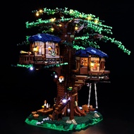 [ONLY Light Kit Included] - LED Light kit for Tree House, Lighting for LEGO 21318 Building Blocks Mo