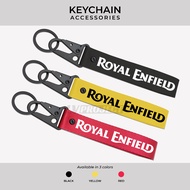 GANTUNGAN Motorcycle Keychain Webbing Snaphook Royal Enfield Car Keychain Accessories