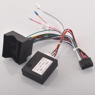 Car Radio Stereo Wiring Harness Cable Adapter Android 16pin For BMW E46 E87 E65 E66 E67 with Quadloc