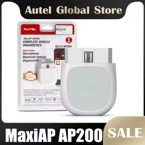 Autel AP200 MaxiAP AP200 Full Systems Diagnostic Tool Check Engine Light Code Reader for Family DIYe