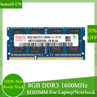 Hynix DDR3 RAM 8GB 1600MHz Laptop Memory 2Rx8 PC3-12800S 204Pin SODIMM Notebook Memory Module