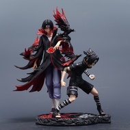 Anime Merchandise Naruto MZ Itachi Sasuke Itachi Uchiha Itachi Ornaments Statue Boxed Figure