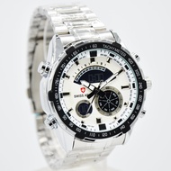 Jam Tangan Pria Swiss Army Dual Time Special Edition