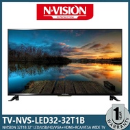 TV-NVS-LED32-32T1B NVISION 32T1B 32" LED/USB/HD/VGA+HDMI+RCA/VESA WIDE TV