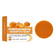 Pumpkin Seed Oil for Hair Growth Shampoo Soap Pumpkin Seed Oil Shampoo Soap 100g for Cleaning and Ha