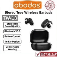 Abodos TW-13 True Wireless Earbuds High Stereo Earphone Bluetooth Earbuds Abodos Earbuds Earphone l 