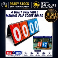PAPAN PENGIRAAN MARKAH 2 ANGKA & 4 ANGKA  /  2 DIGIT & 4 DIGIT MANUAL FLIP SCORE BOARD