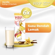 WRP Low Fat Milk Vanilla 60g (Bundle 6) - Low Fat Milk