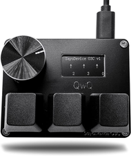 SayoDevice OSU O3C สวิตช์สีชมพูแม่เหล็กแบบทริกเกอร์ฮอลล์อย่างรวดเร็วคีย์บอร์ดพร้อมหน้าจอลูกบิดคีย์บอ