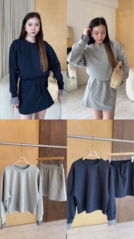 “NOVEMBER MINI SET ” set🍂🍁 รุ่นSweater ผ้าคอตตอนหนานุ่มมากๆ(tshop)