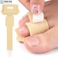 SHCER Toe Splint Support, Straightening Joint Stabilizer Toe Fix Strap Protector, Adjustable Toe Joi