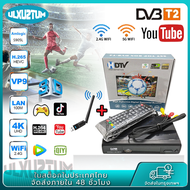กล่อง ดิจิตอล tv กล่องทีวีดิจิตอล เสาอากาศดิจตอลtv TV DIGITAL DVB T2 DTV กล่องรับสัญญาณทีวีดิจิตอล Tik Tok กล่องดิจิตอลtv ภาพสวยคมชัด รับสัญญาณ กล่องดิจิตอลทีวีรุ่นใหม่ล่าสุด พร้อมสาย HDMI เชื่อมต่อผ่าน WI-FI ได้ กล่องทีวีดิตอล