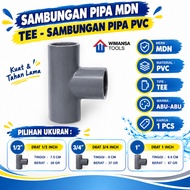 PIPE CONNECTION MDN TEE - PVC PIPE CONNECTION - PARALON PIPE CONNECTOR - T FITTING - CONNECTOR