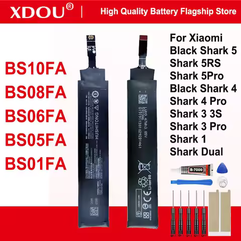 BS08FA BS10FA BS06FA BS05FA BS01FA Battery For Xiaomi Black Shark 1/Shark 4 Pro /Shark 3 Pro/Shark 5