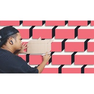 3D Brick Pattern Wall Paint Pattern Plastic Fiber Material 3D Paint Easy Tool/ Wall Paint Mold