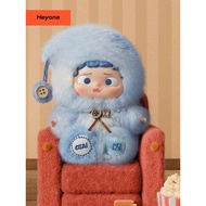 Black Play Heyone Heyone-Memory Fixed Grid Series Vinyl Plush Mystery Box Pendant Trendy Figure