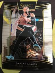 2018-19 Panini Select #43 利拉德（Damian Lillard）球星卡