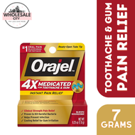 Orajel Instant Pain Relief Gel Severe Toothache 0.25 oz 7.0g