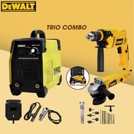 [ TRIO SET ] DeWALT MMA-300 Welding Machine + 2in1 DeWALT Grinder and Drill (A)