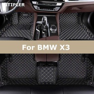 TITIPLER Custom Car Floor Mats For BMW X3 E83 F25 G01 F97 Auto Carpets Foot Coche Accessories