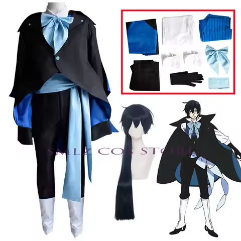 Vanitas Cosplay Anime The Case Study of Vanitas Costume Uniform Wig Vanitas no Karte Cosplay Outfit 