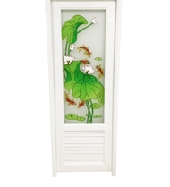 Wellingtan ประตู PVC 70X200cm A002 สีขาว